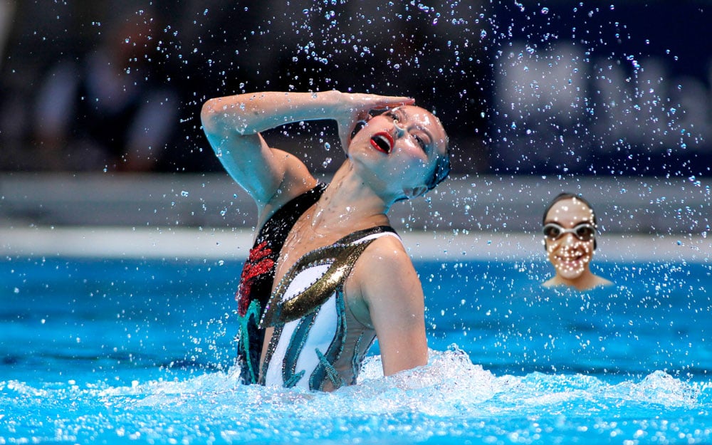 natation synchronisée le passe temps