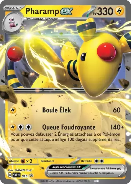 pharamp ex pokémon jcc deck