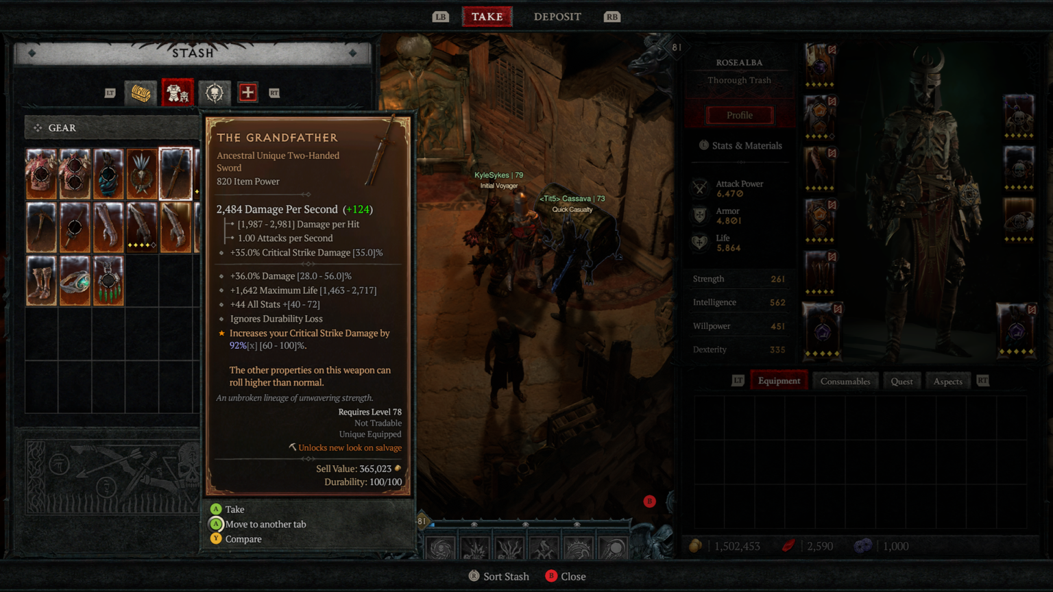 Diablo 4 révèle le secret du craft des objets Uber