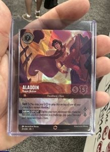 aladdin lorcana carte enchantée