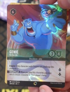 génie lorcana carte enchantée
