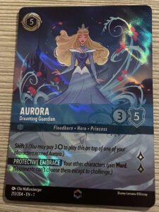 aurora lorcana carte enchantée