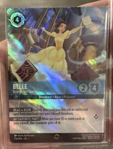 belle lorcana carte enchantée