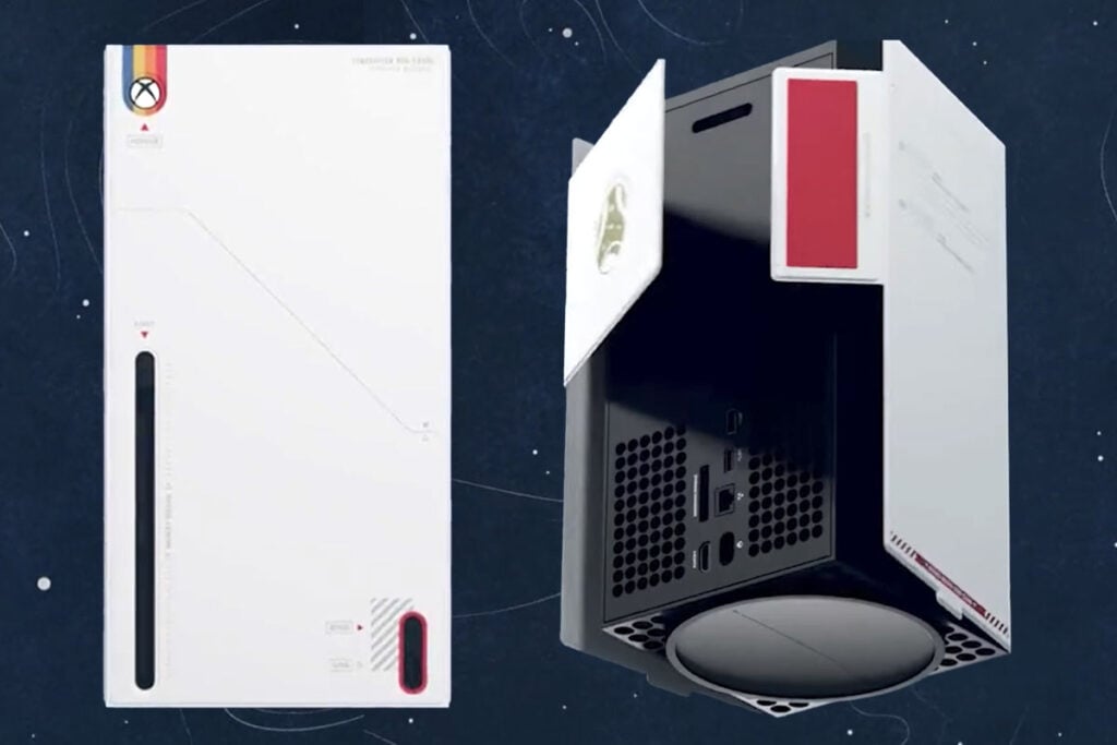 Starfield wrap Xbox Series X