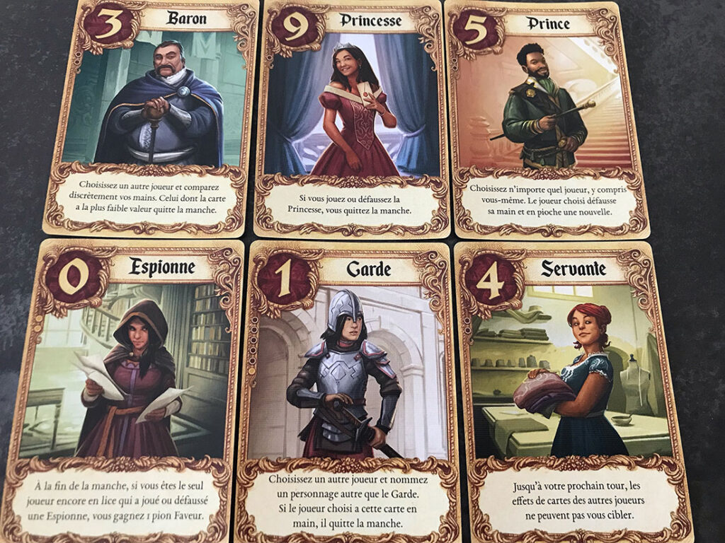 love letter personnages
