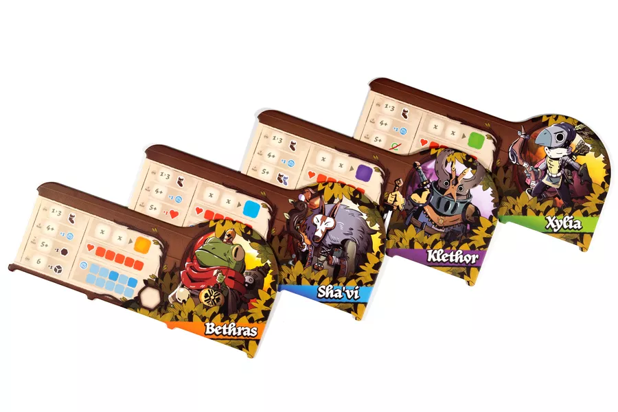 personnages explorers of the woodlands