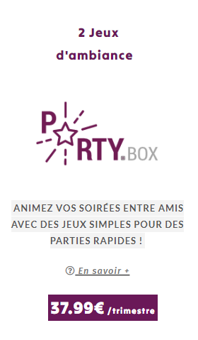 ma box party ludum