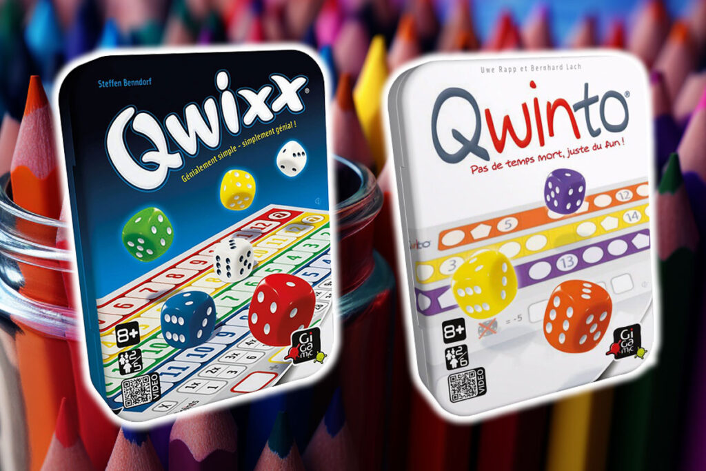 Qwixx Qwinto jeux avis