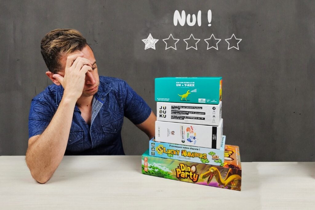 avis sur les pires jeux de ma ludothèque