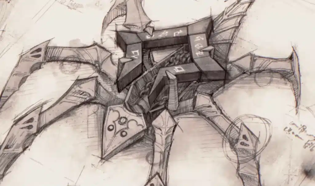 croquis du sénéchal diablo 4