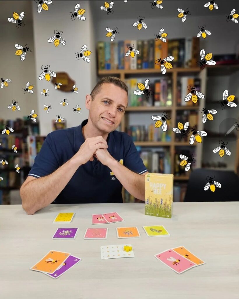 happy bee