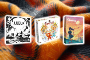 lueur, flamecraft et canvas sur un plaid