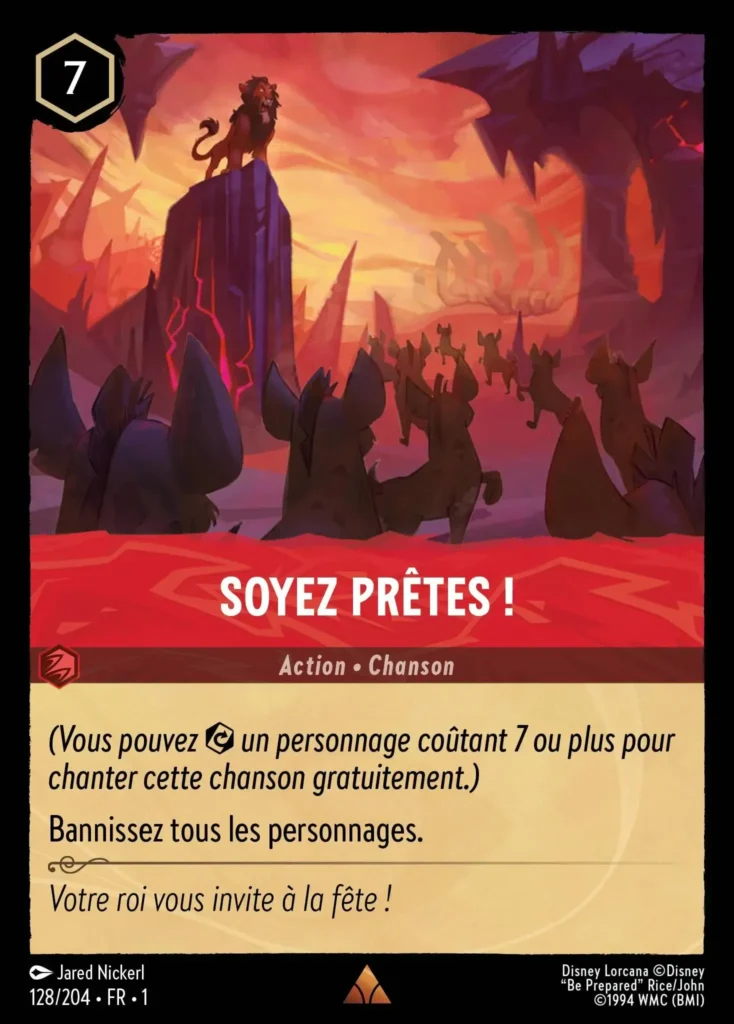 soyez prêtes deck arthur lorcana