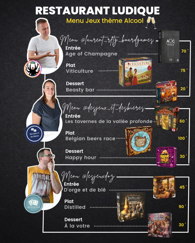 menu ludique age of champagne