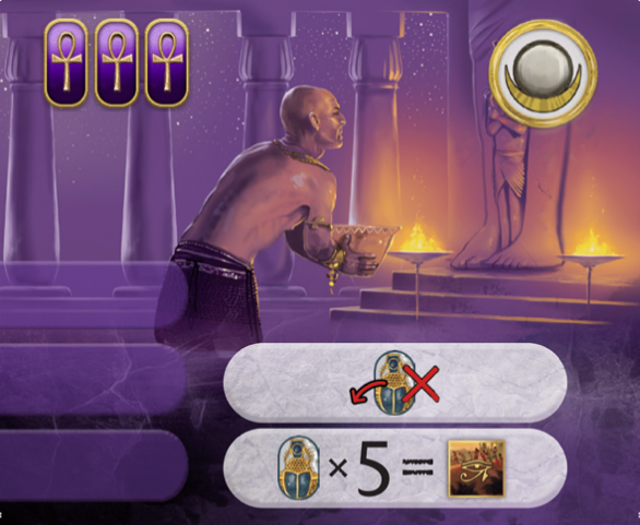 kemet rise of the gods tuile améthyste