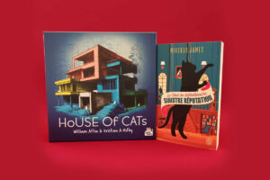 house of cats chat du bibliothecaire