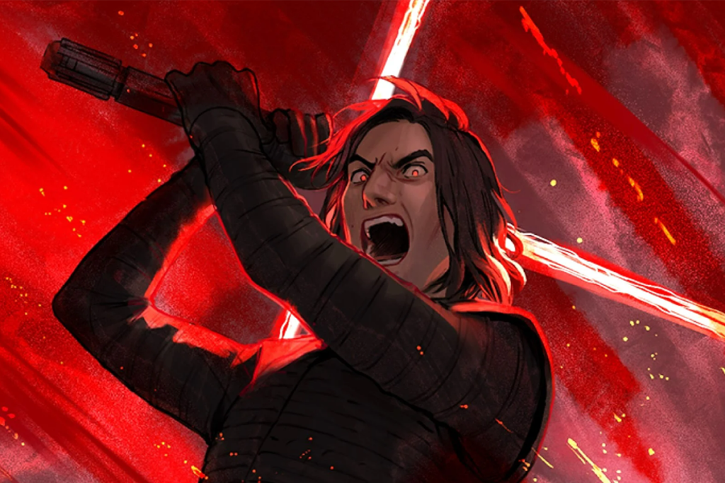 Agressivité Kylo Ren