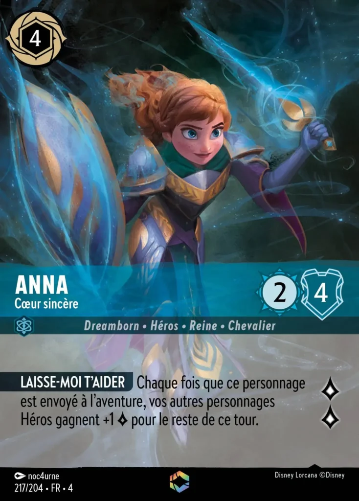 anna coeur sincere enchantee