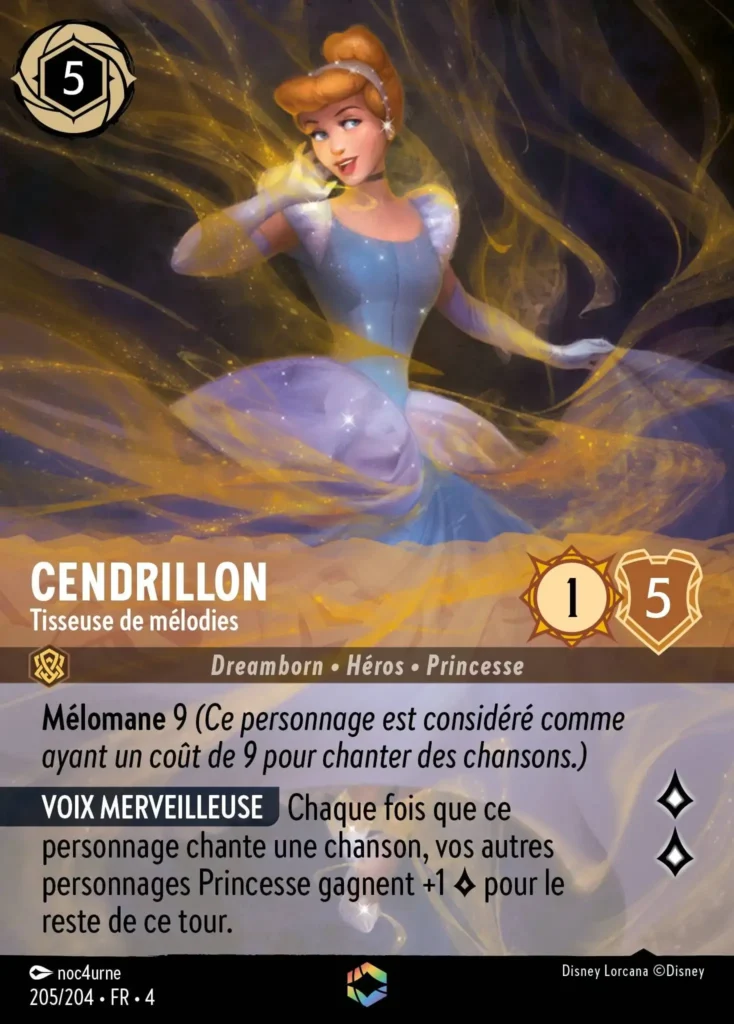 cendrillon tisseuse de melodies enchantee 1