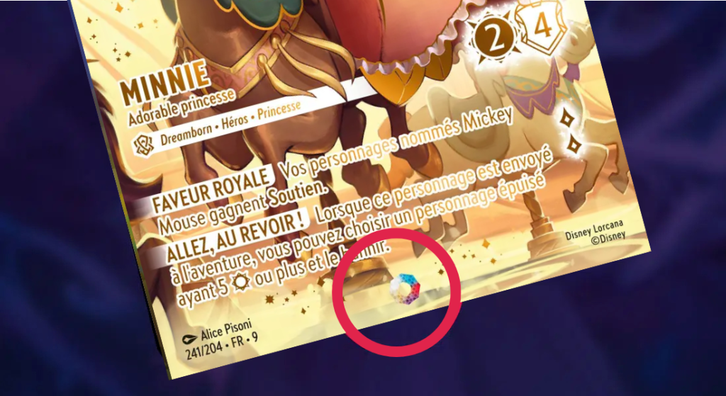 lorcana rarete iconique