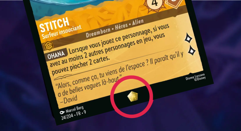 lorcana rarete legendaire