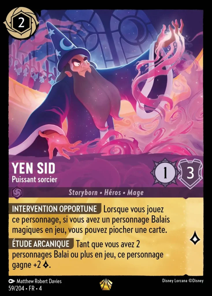 yen sid puissant sorcier