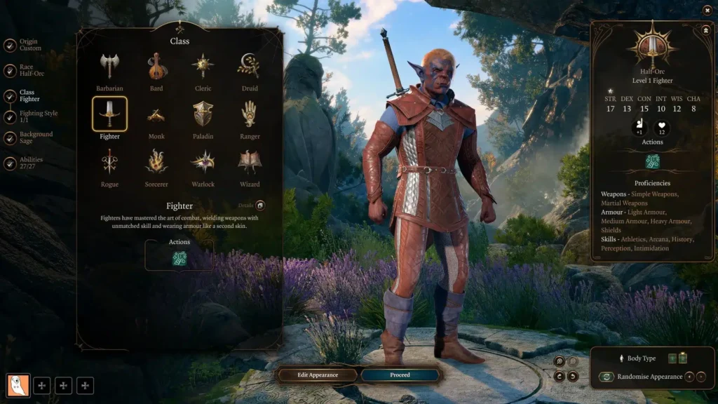 barbare baldur's gate 3