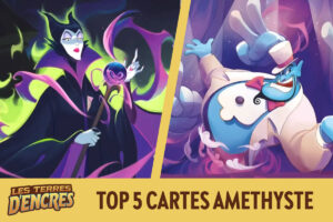 Lorcana top 5 cartes amethyste des Terres d'Encres