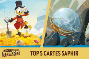 Top 5 cartes Saphir Lorcana Terres d'Encres