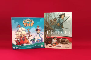 des jeux des livres captain flip et épervier