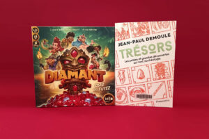 diamant et trésors, des jeux des livres
