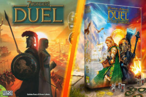 duel en terre du milieu et 7 wonders duel : le comparatif
