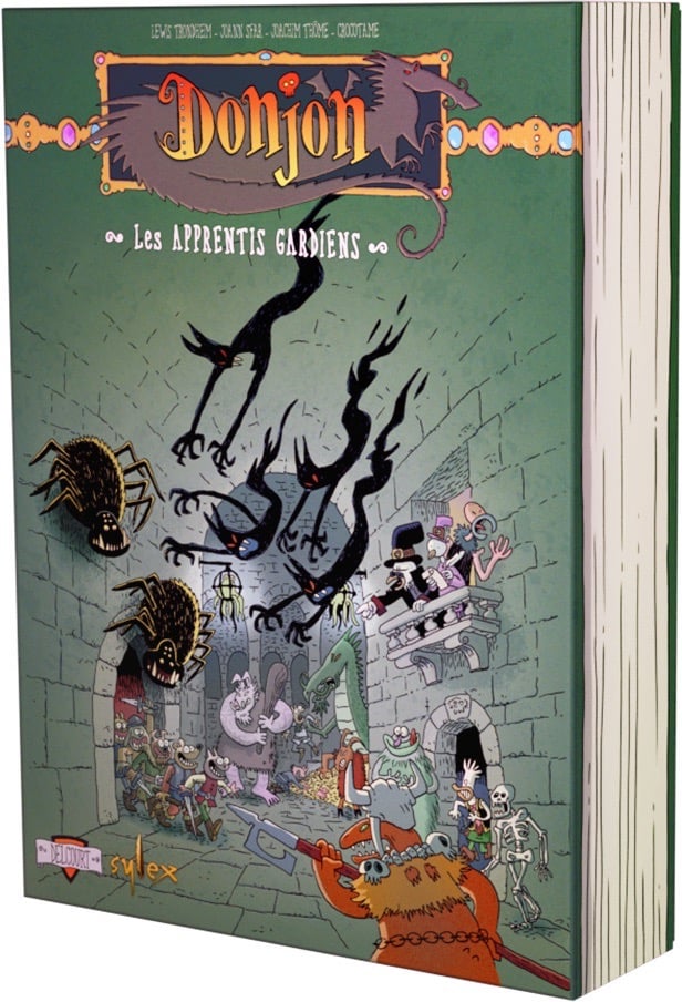 couverture donjon : les apprentis gardiens