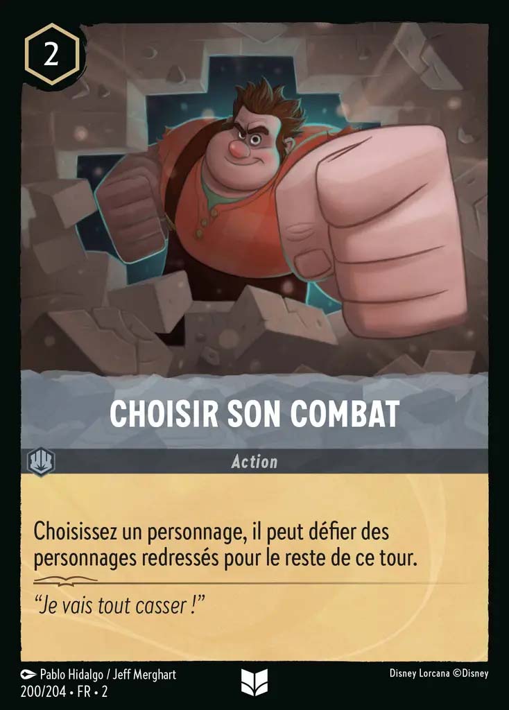 lorcana chap2 choisir son combat