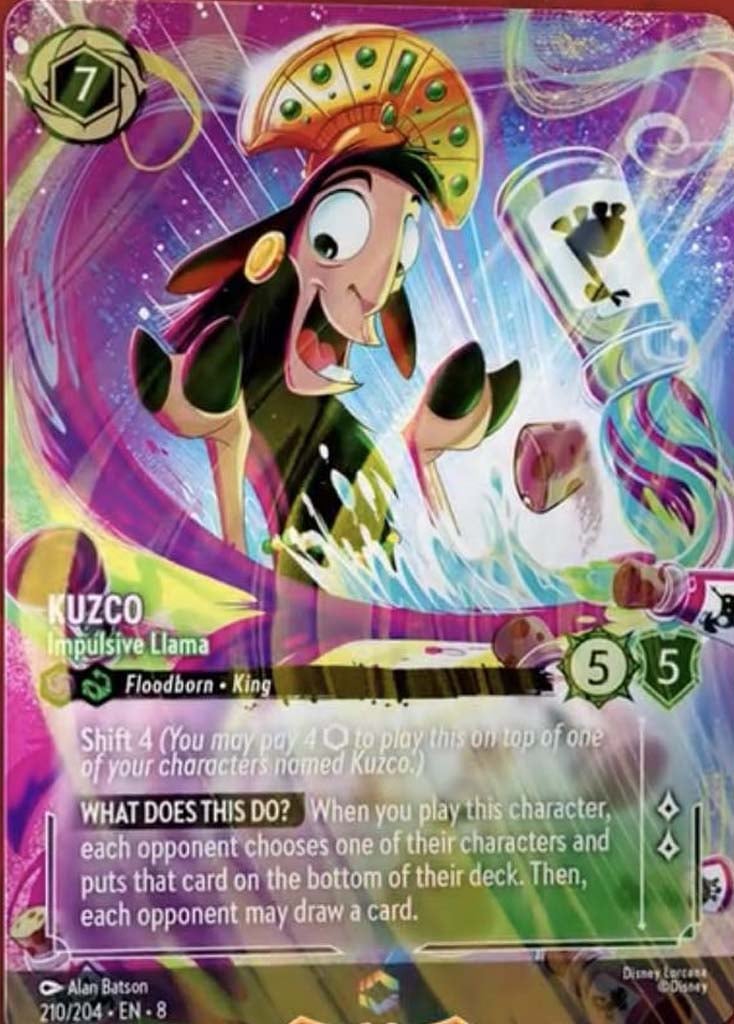 lorcana chap8 enchantee kuzco