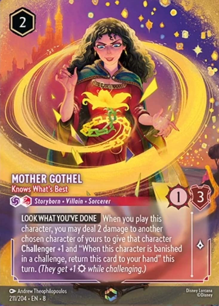 lorcana chap8 enchantee mere gothel
