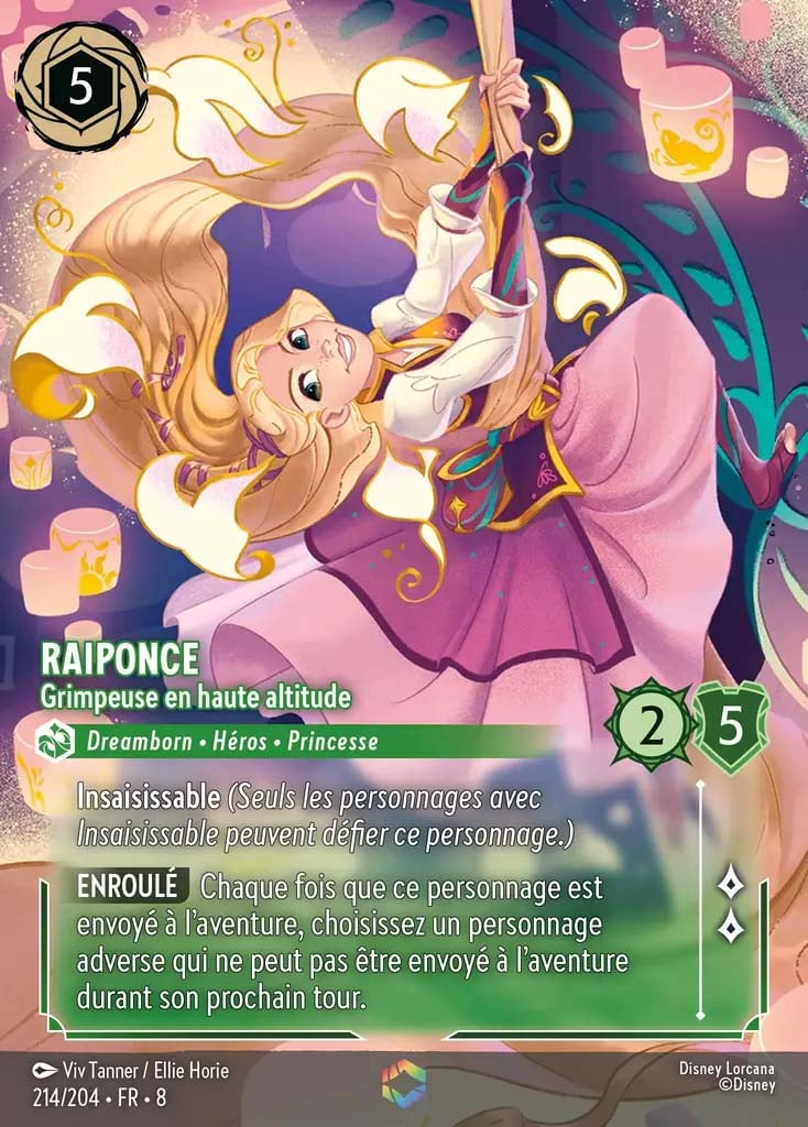 lorcana chap8 enchantee raiponce