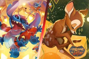 Lorcana chap8 stitch vs bambi