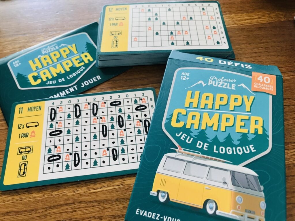 happy camper professor puzzle