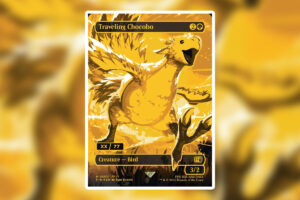 traveling chocobo sérialisée