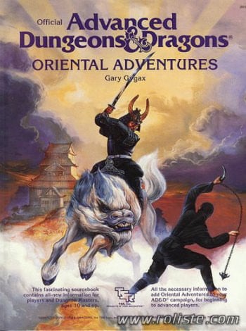 advanced dungeons & dragons oriental adventures