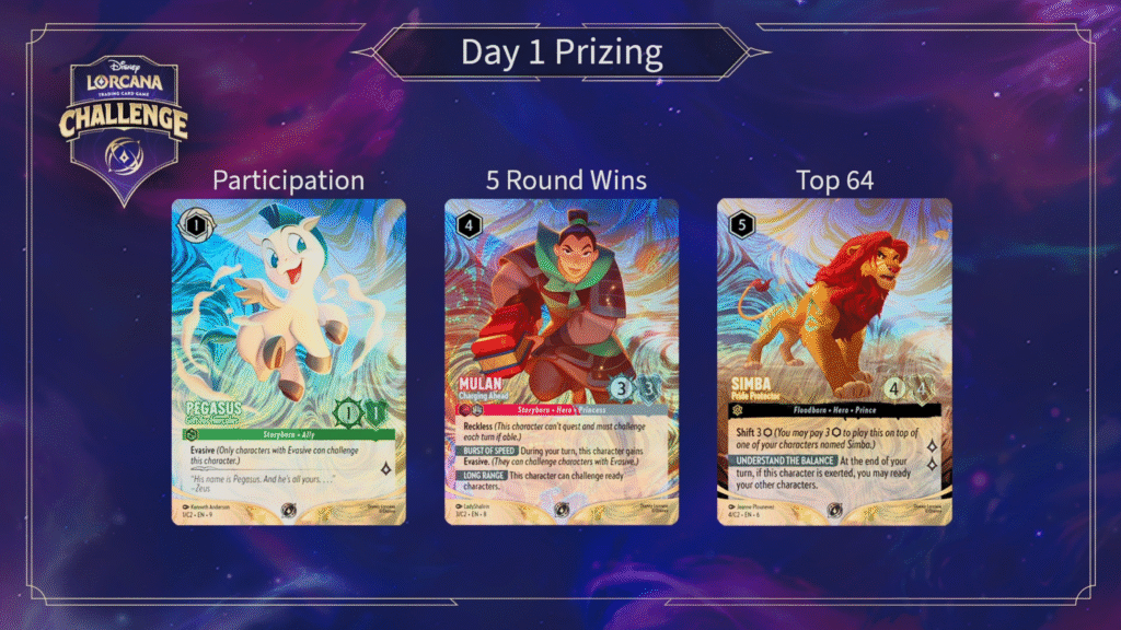 lorcana challenge lot ronde