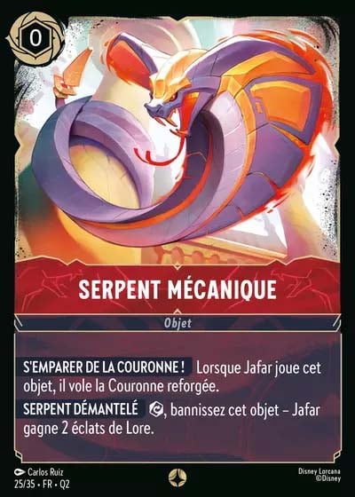 lorcana chap8 vol au palais serpent mecanique