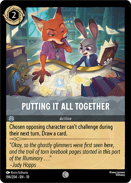 lorcana chap10 putting it all together