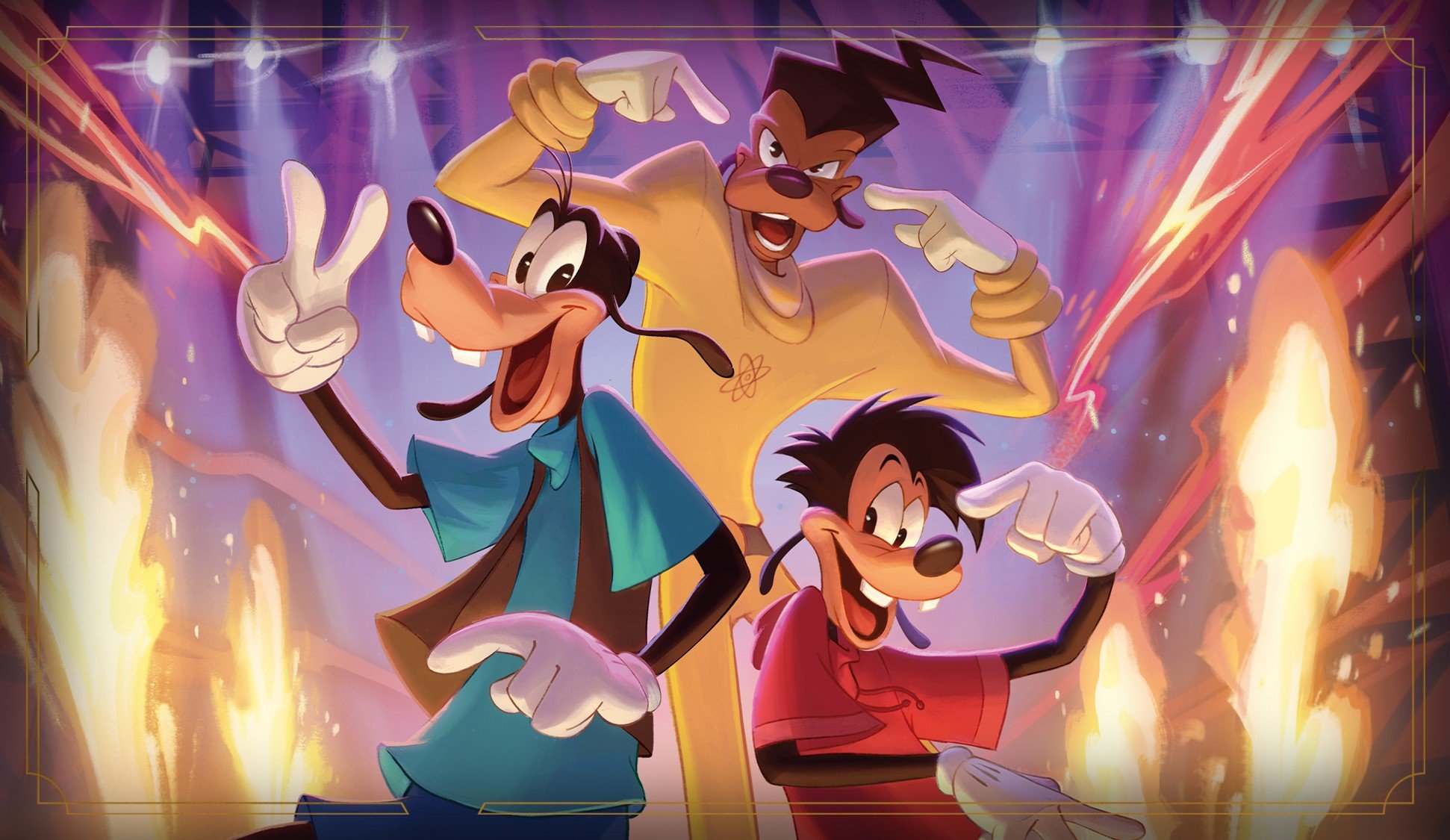 lorcana chap9 a goofy movie marketing art