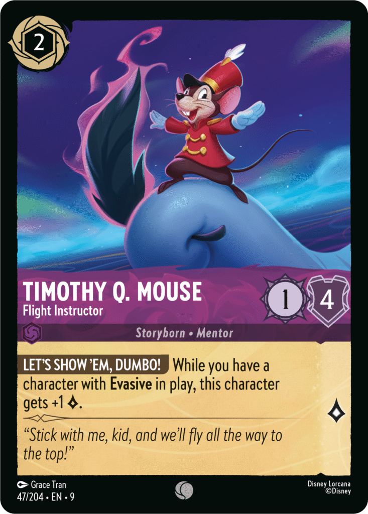 lorcana chap9 timothy q. mouse