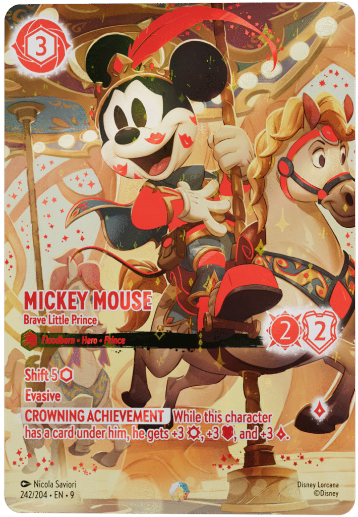 mickey mouse brave little prince iconic