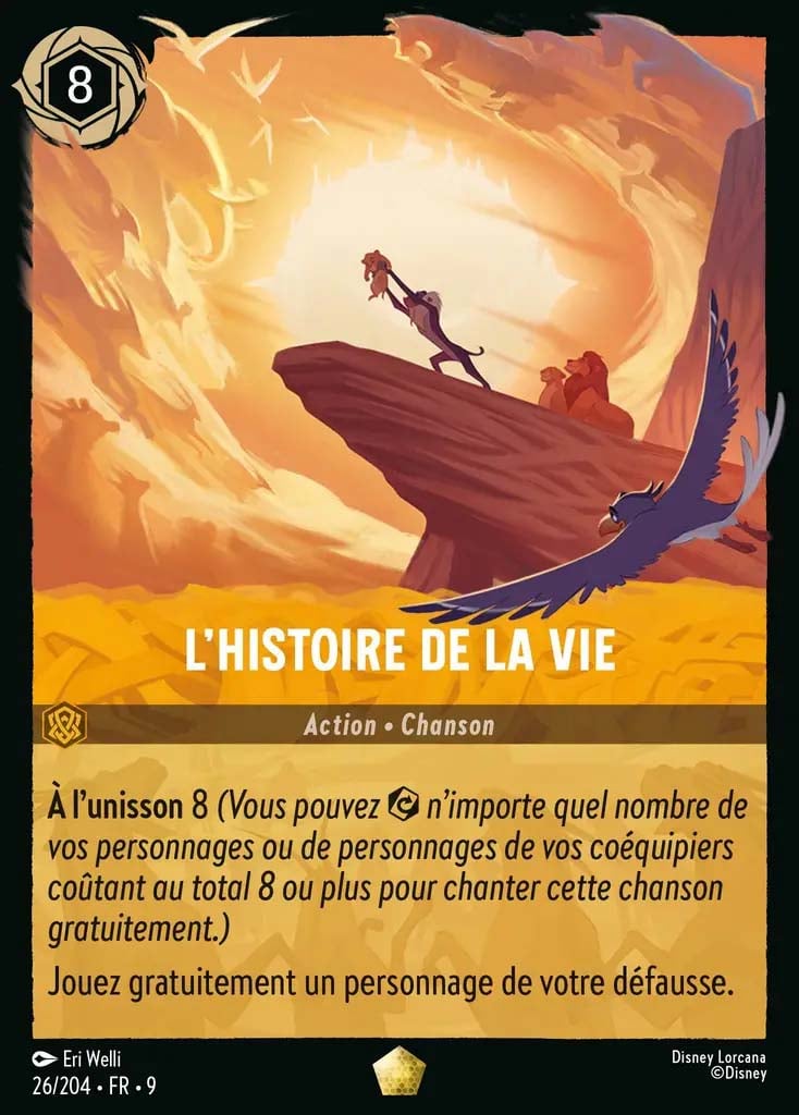 lorcana chap9 histoire de la vie