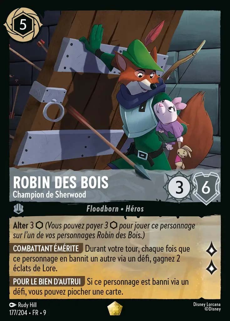 lorcana chap9 robin des bois