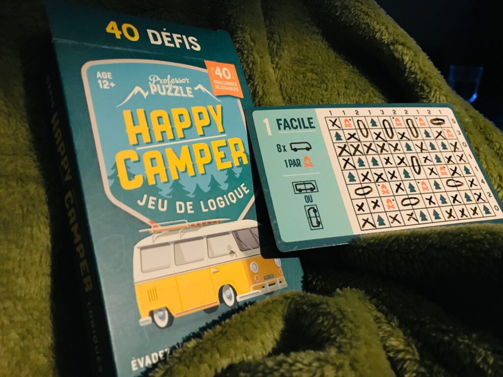 happy camper professor puzzle